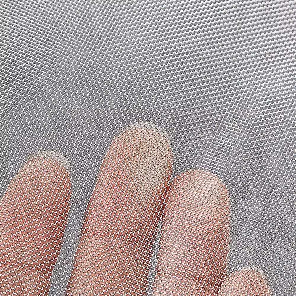 FLAVORA Stainless Steel Insect Screen Mesh Garden Netting, Silver – 2