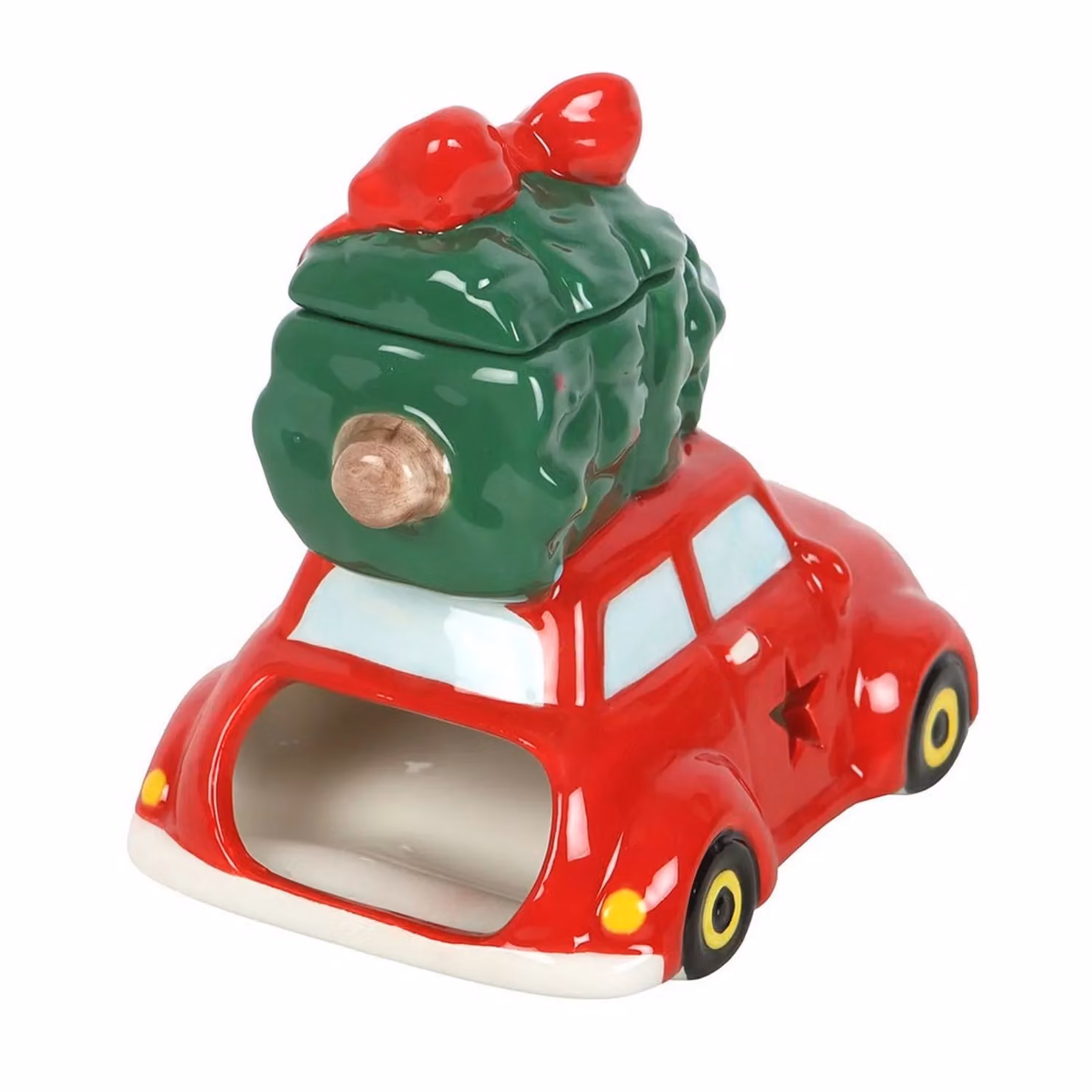 Something Different Multicolour Ceramic Car Christmas Oil Burner – 2