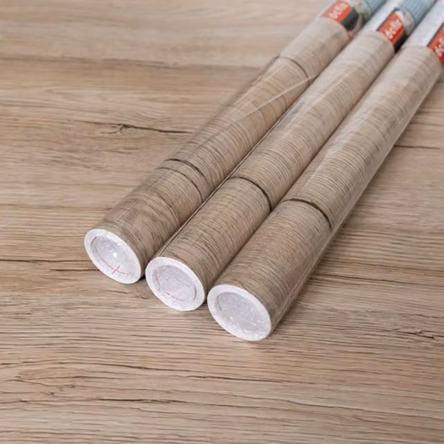 dc fix Sanremo Oak Sand Self Adhesive Vinyl Wrap for Kitchen Doors and Worktops, Beige/Brown, W: 67.5 cm, L: 2 m (Pack of 3)