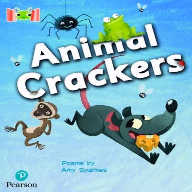 Pearson Amy Sparkes Bug Club Reading Corner Animal Crackers Paperback Book for Ages 4-7, Multicolour