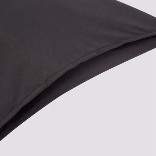 OHS 2 Pack Soft Microfibre Housewife Pillowcases with Envelope Closure, Anthracite Grey – 4
