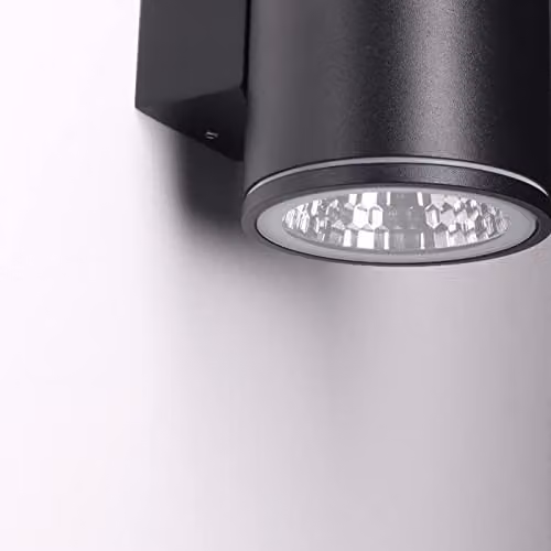 Netlighting Orion LED Outdoor Surface Mounted Wall Light Black IP54 – 5