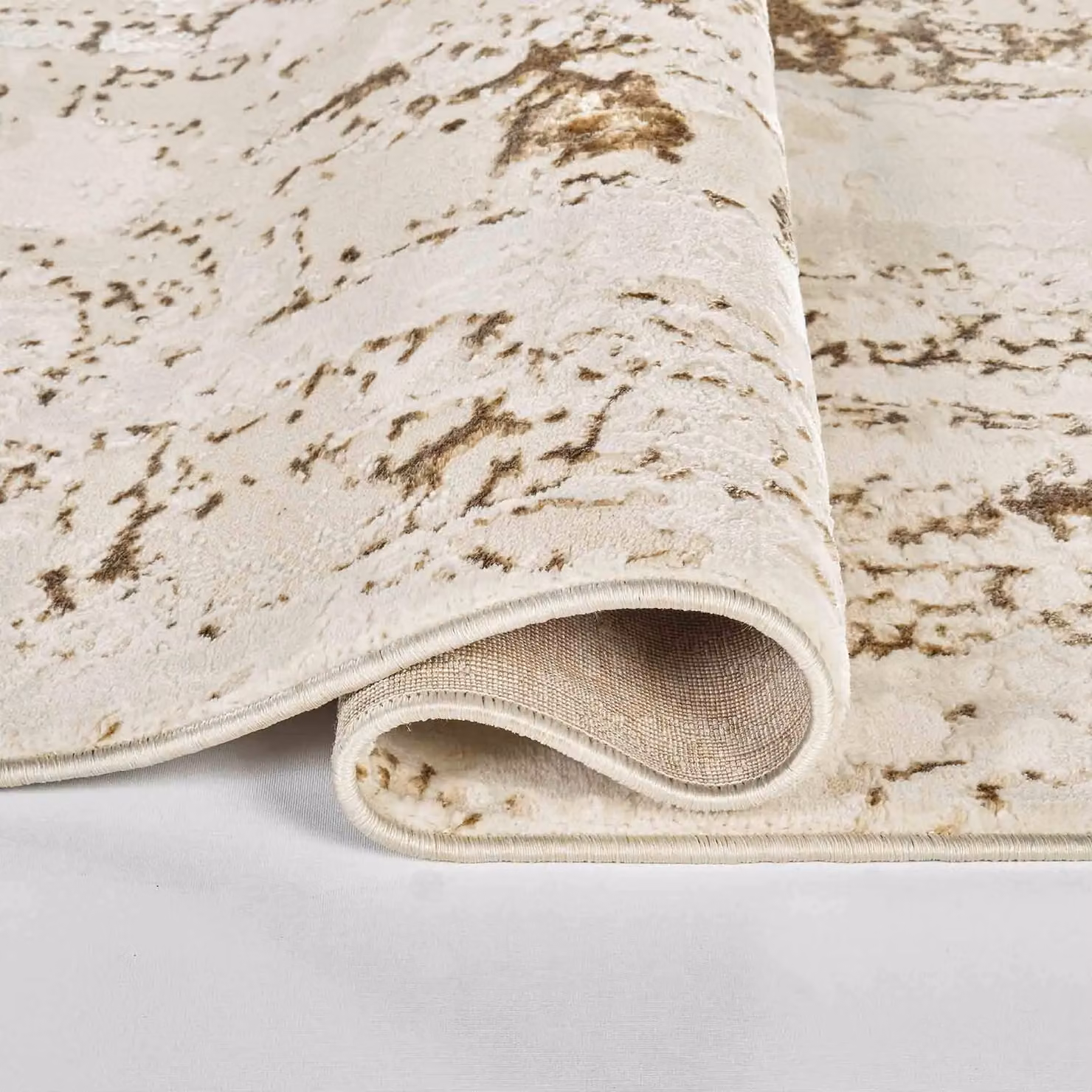Desire Rugs Styra Modern Abstract Area Rug in Beige, W/D/H: 60 x 220 cm – 2