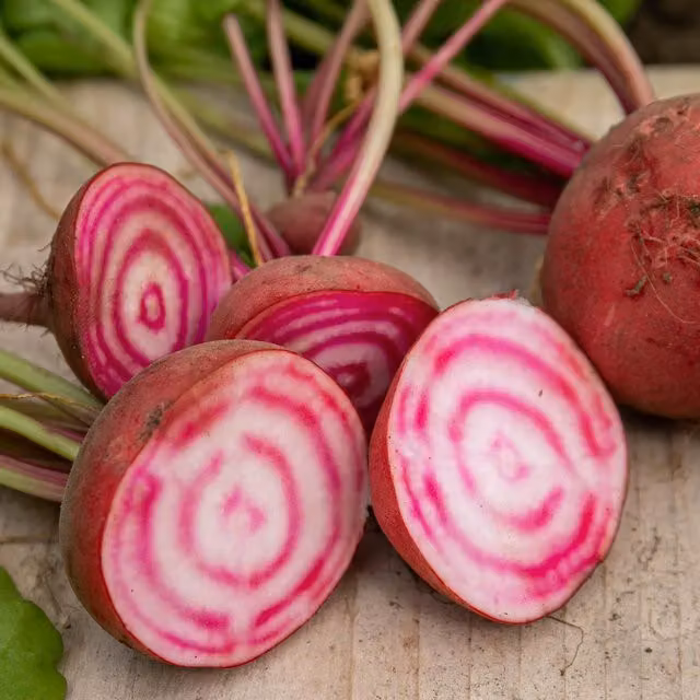 Unwins Chioggia Beetroot Seeds, Green