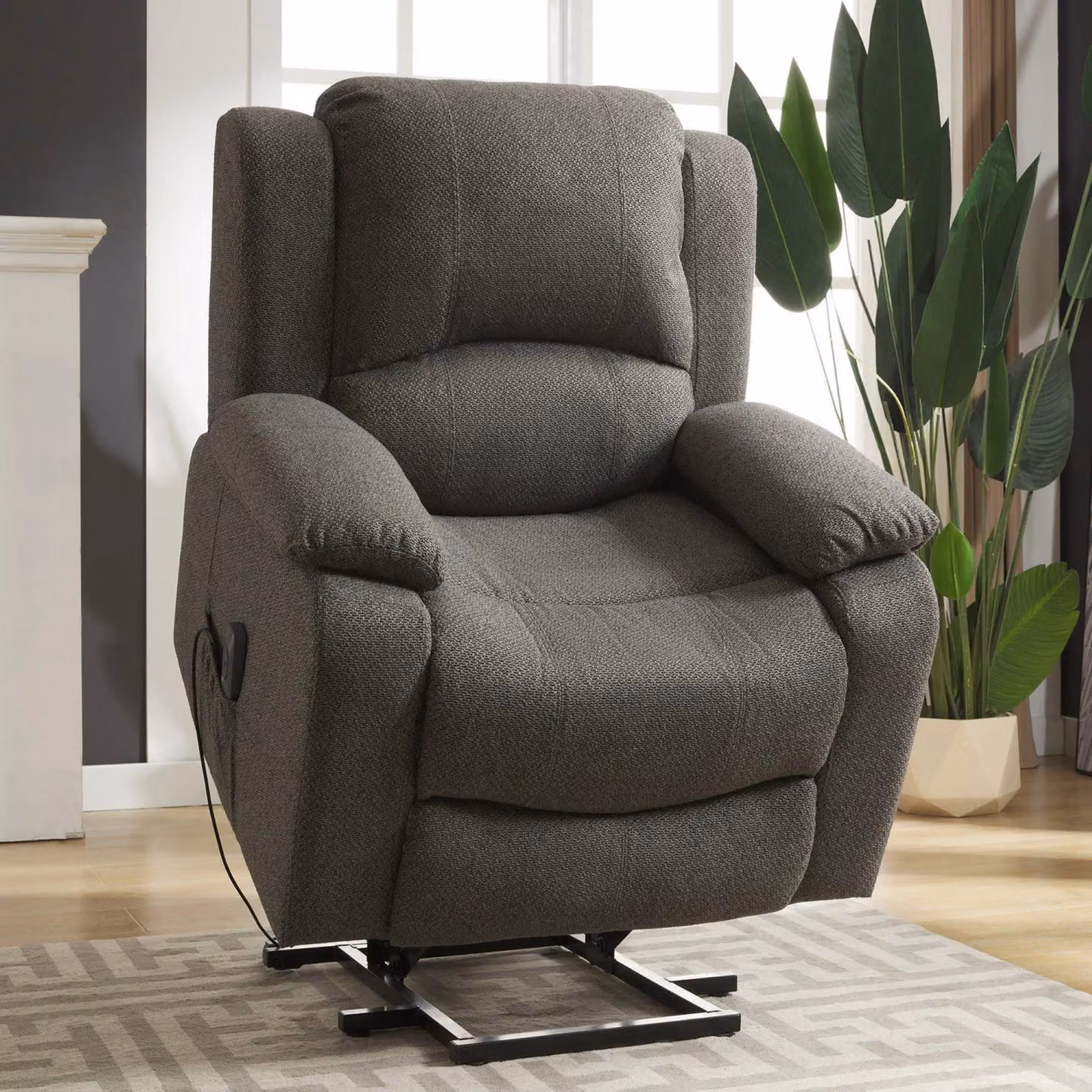 Artemis Home Marldon Electric Riser Recliner with Massage and Heat in Dark Grey – 2