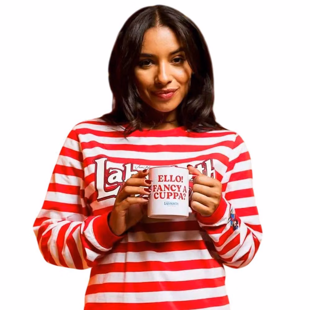 Labyrinth Ello Fancy A Cuppa? The Worm Porcelain Mug in White – 4