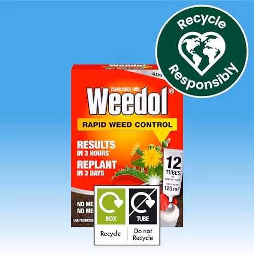 Weedol Rapid Weed Control Concentrate Spray, 6 x 0.2 l Pack – 5
