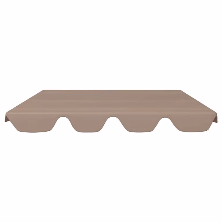 Berkfield Home Replacement Canopy for Garden Swing, Beige, W/D/H: 188 x 145 x 110 cm