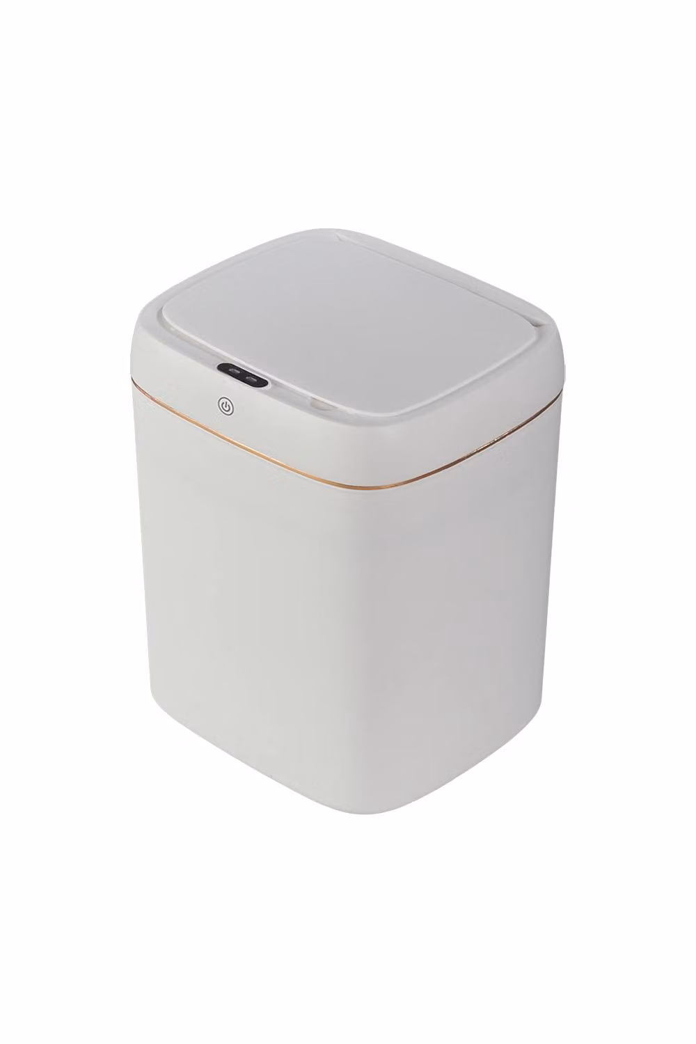 Garden Sanctuary 11L Automatic Motion Sensor Rubbish Bin with Soft Close and Odour Filter, White