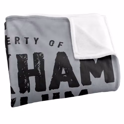 Warner Bros. Batman Arkham Asylum Silky Touch Super Soft Fleece Throw Blanket, Multicolour, W: 152.4 cm x D: 127.0 cm – 2