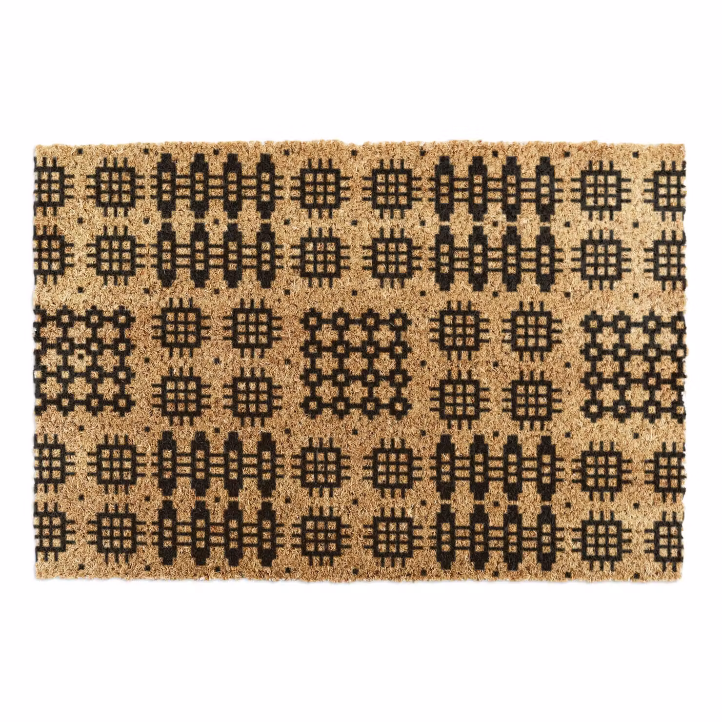 Artsy Mats Welsh Tapestry Pattern Coir Doormat, Brown, W: 90 cm, D: 60 cm – 2
