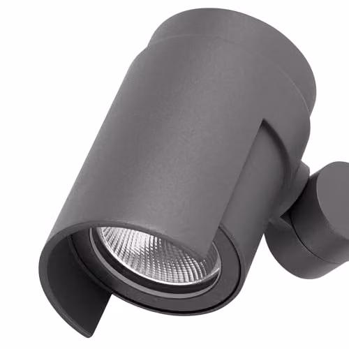 Netlighting Foc LED Outdoor Ground Spike Light in Grey with Adjustable Bulb – 3