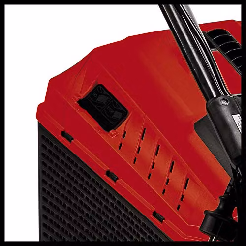 Einhell Electric Mains Lawn Mower with 32cm Cutting Width and 30L Collection Bag in Red and Black – 4