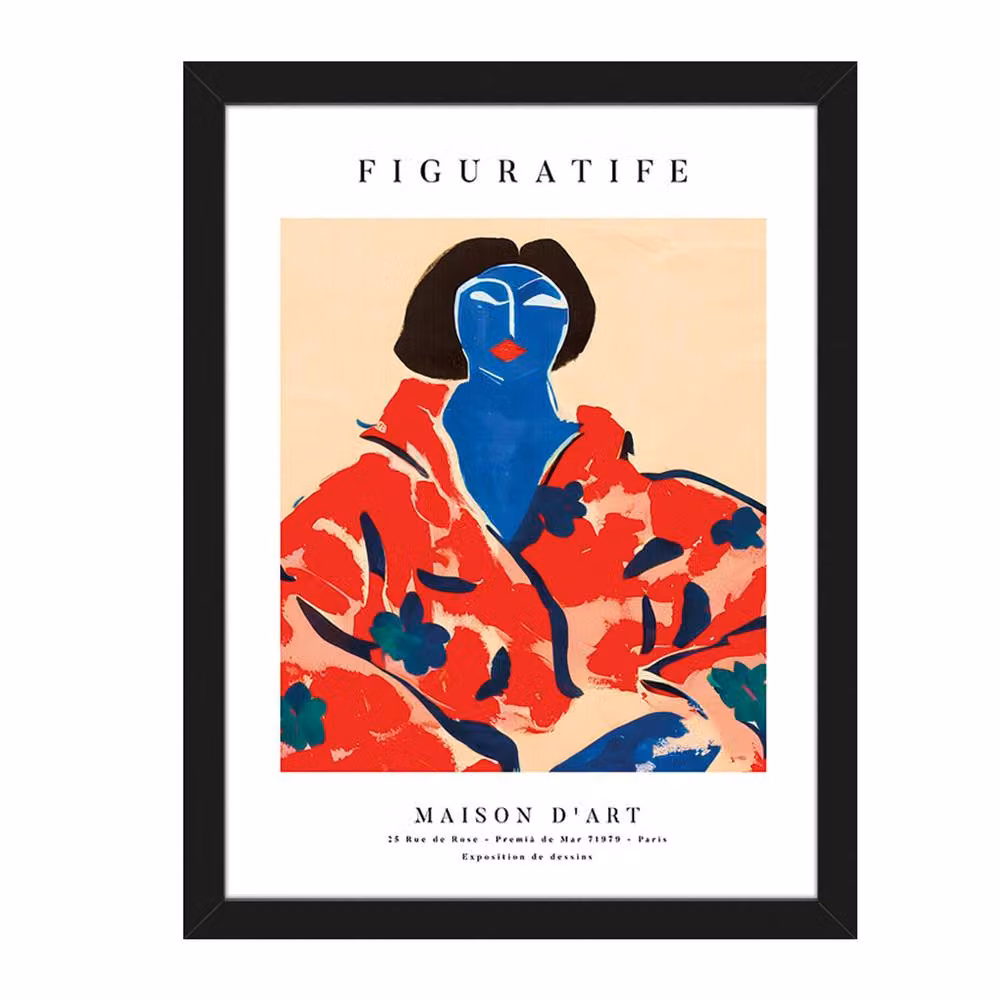 The Printable Studio Portrait 02 Multicolour Typography Paper Poster – 2