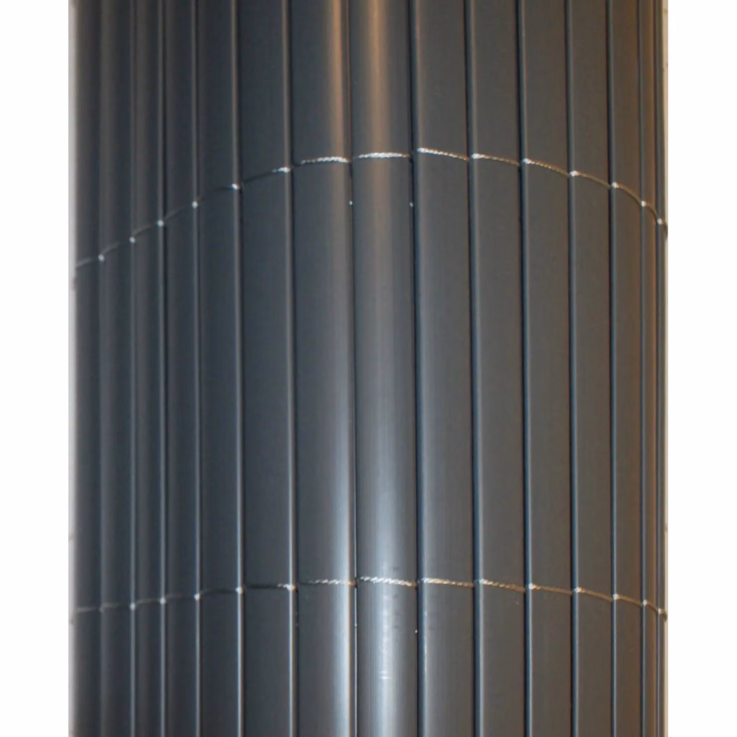 Papillon Artificial Grey Bamboo Cane Garden Privacy Screening Roll, W: 400 cm, H: 150 cm – 2