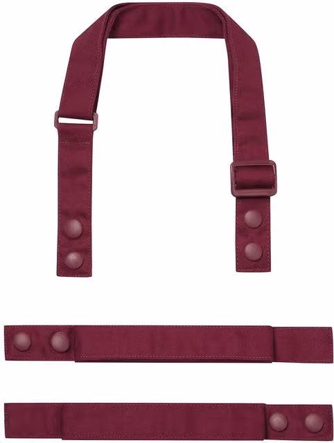 Premier Swap & Pop Customizable Adult Cotton Apron in Red