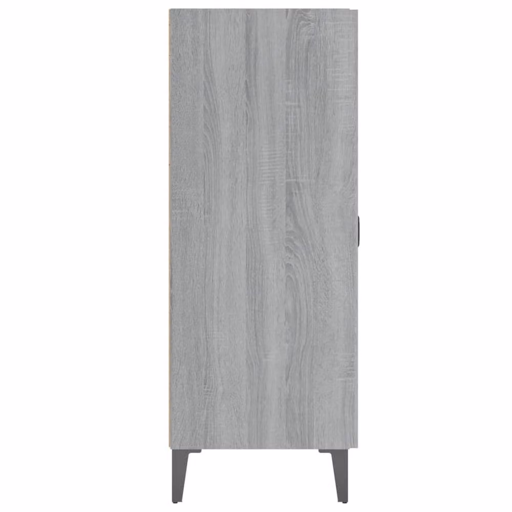 Berkfield Home Grey Sonoma Sideboard in Engineered Wood W/D/H: 69.5 x 34 x 90 cm – 2