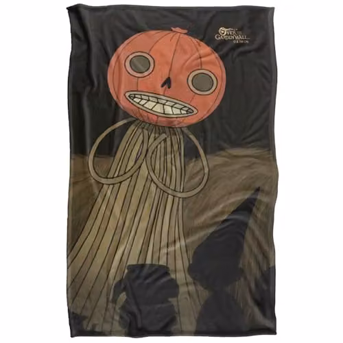 LOGOVISION Over The Garden Wall Mayor of Pottsfield Super Soft Fleece Snuggle Blanket, Multicolour, W/D/H: 91 x 147 cm