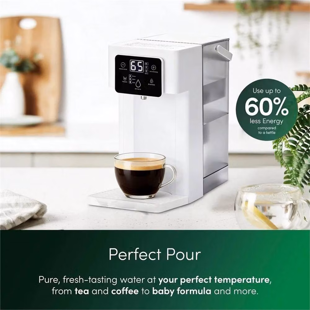Nordara 3L Instant Hot Water Countertop Fast Heating Boiler in White – 3