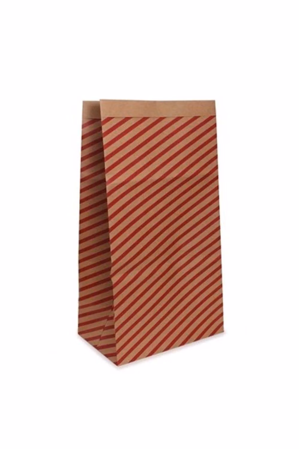 KDMD Kraft Red Stripe Superjumbo Sack 3 Pack in Brown and Red – 2