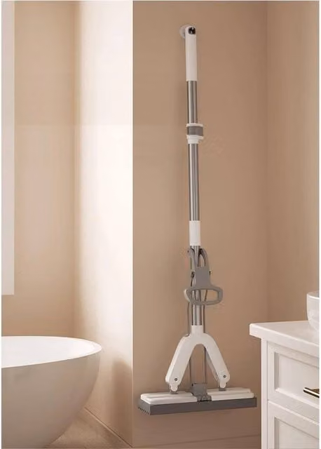 Nordara Grey PVA Sponge Mop with Foldable Bucket – 1