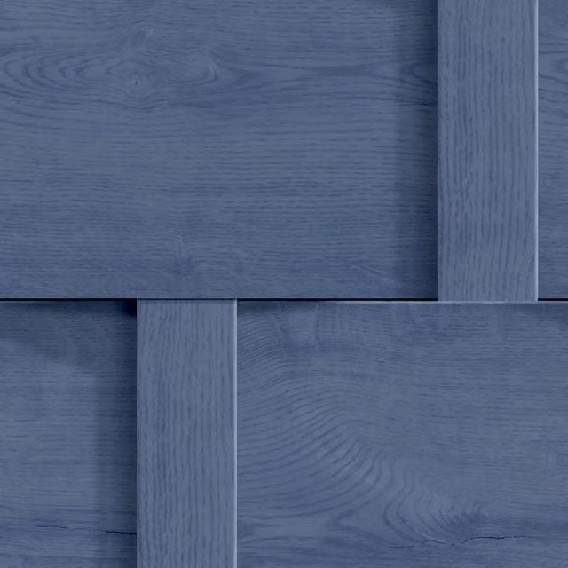 Debona Harrow Weave Blue Wood Panel Geometric Abstract Wallpaper