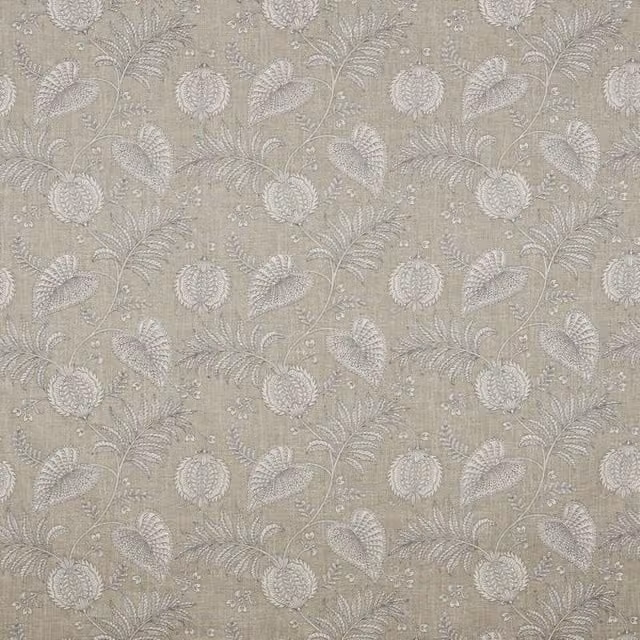 iLiv Senja Fabric Cashmere Graphic Cushion in Grey and Beige Cotton