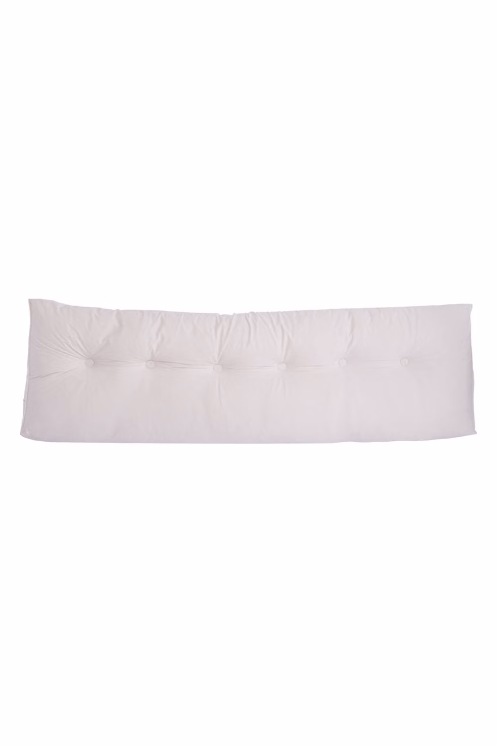 Living and Home White Washable Wedge Headboard Pillow with Storage Pocket – 2