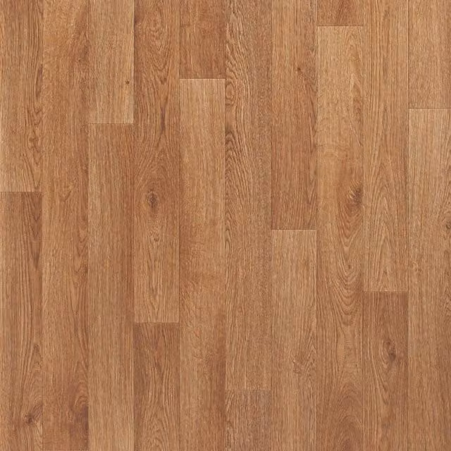 Vinyl Flooring UK Brown Wood Effect Vinyl Flooring Sheet W/D: 200 x 300 cm – 1