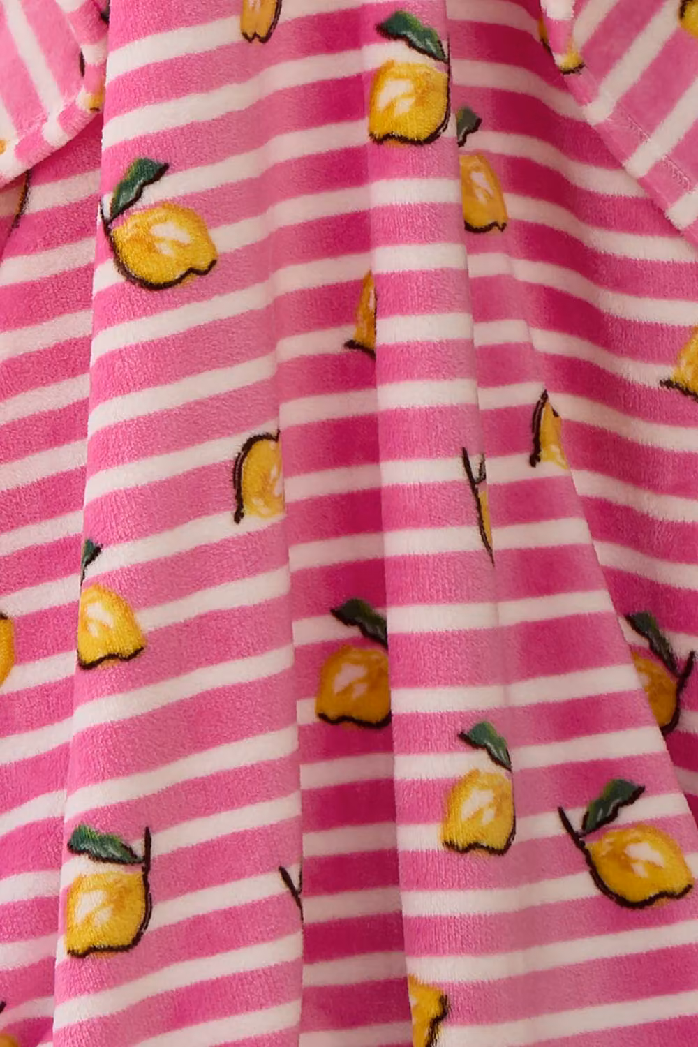 Fusion Summer Fruits Fleece Throw in Pink and White, W: 120 cm, D: 150 cm – 3