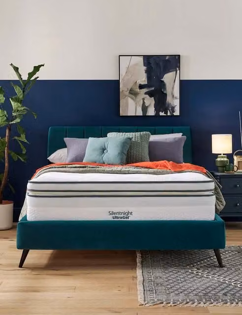 Silentnight UltraGel 3000 Soft Hybrid Mattress, White, W/D/H: 120 x 200 cm