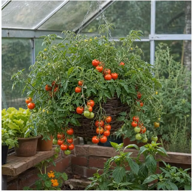 Plants By Post Summerlast Tomato Live Plant, Red, 2L Rootball