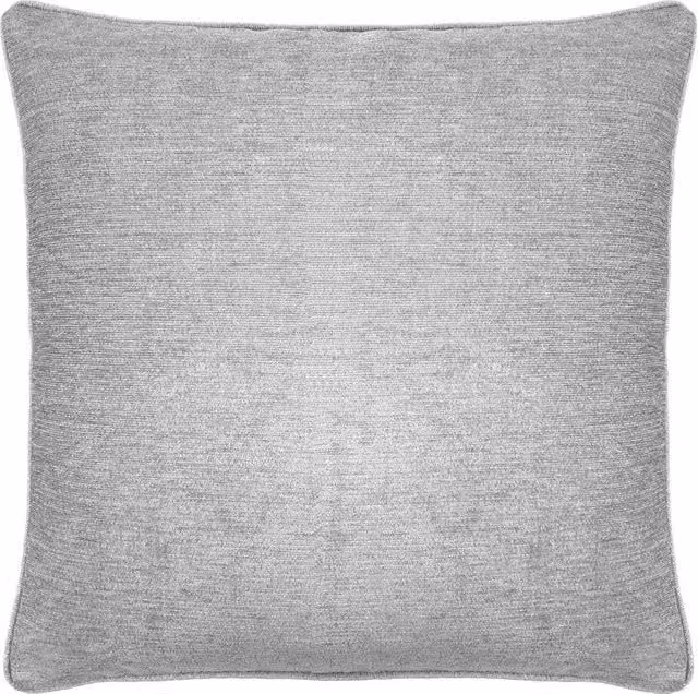 Terrys Grey Chenille Square Filled Cushion W/D/H: 43 x 43 x 43 cm