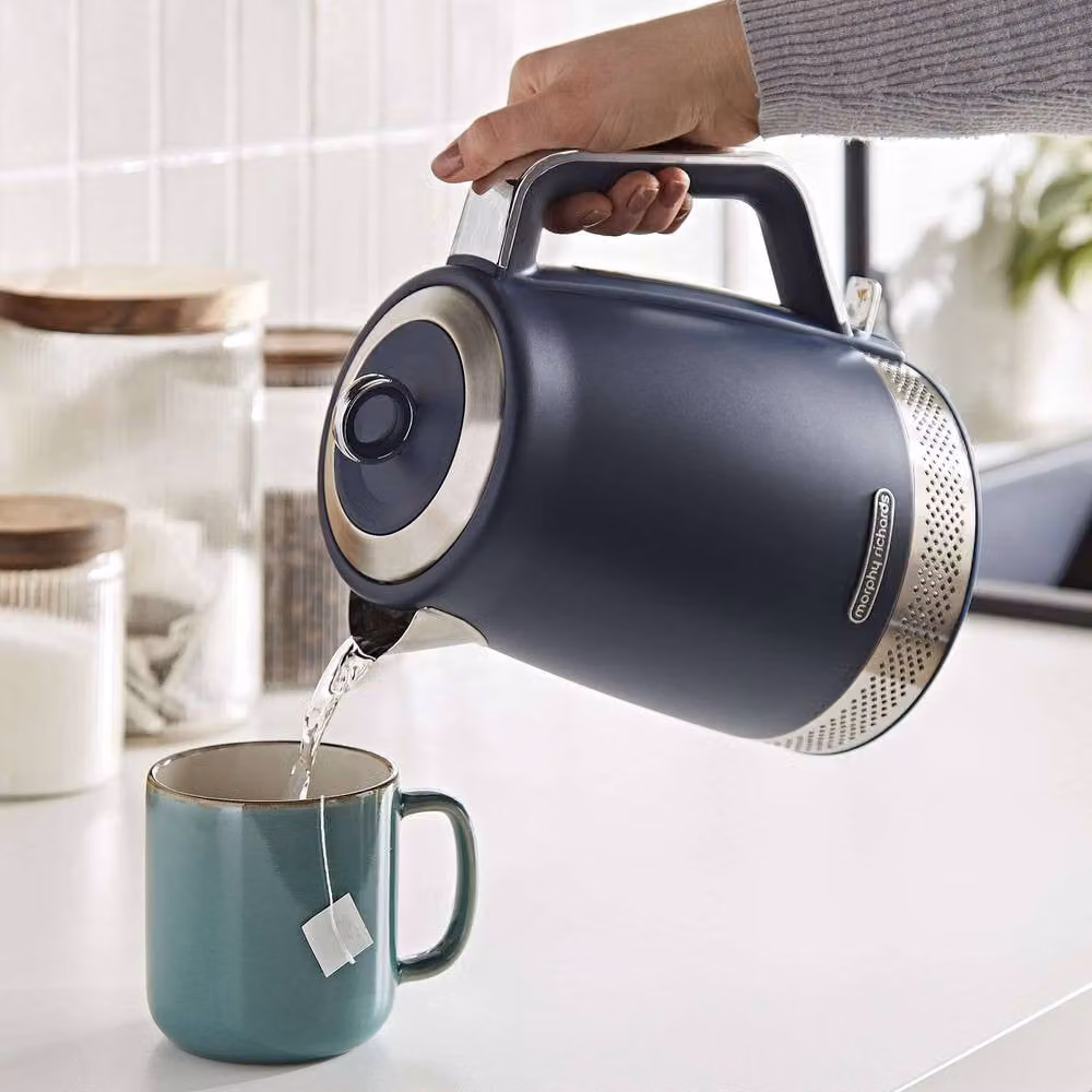 Morphy Richards Illumination Kettle and Toaster Set in Blue – 4