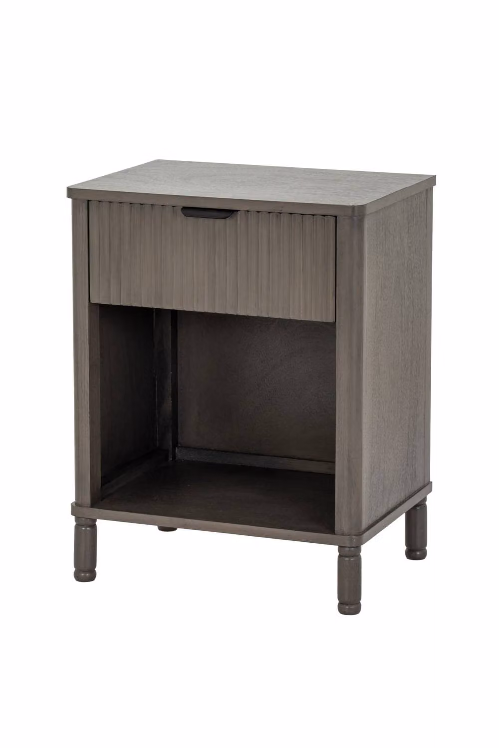 KDMD Reed Collection 1 Drawer Cabinet in Grey – 2
