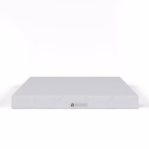 DS Living PureDream Memory Foam Orthopaedic Mattress in White, W/D/H: 180 x 200 x 15.24 cm – 1