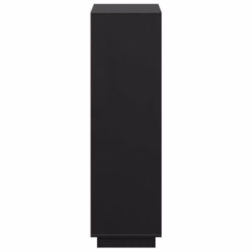 vidaXL Rustic Black Solid Wood Pine Highboard with Hinged Doors, W/D/H: 74 x 35 x 117 cm – 5