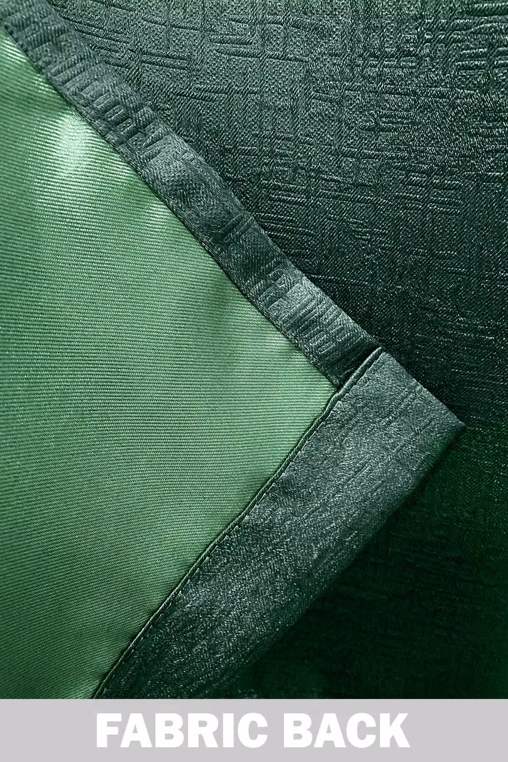Enhanced Living Vogue Thermal Noise Reducing Dim Out Eyelet Curtains, Dark Green, W: 168 cm, H: 229 cm – 3