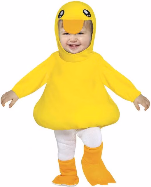 Fiestas Guirca Baby Duck Costume Set in Yellow, 18-24 Months