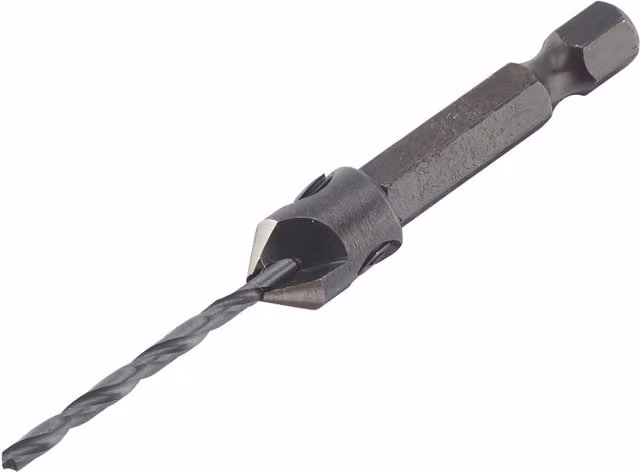 IRWIN Pilot Countersink Wood Drill Bit, Multicolour