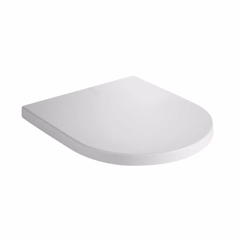 Clifton Comfort Height Rimless Toilet Set with Soft Close Seat in White