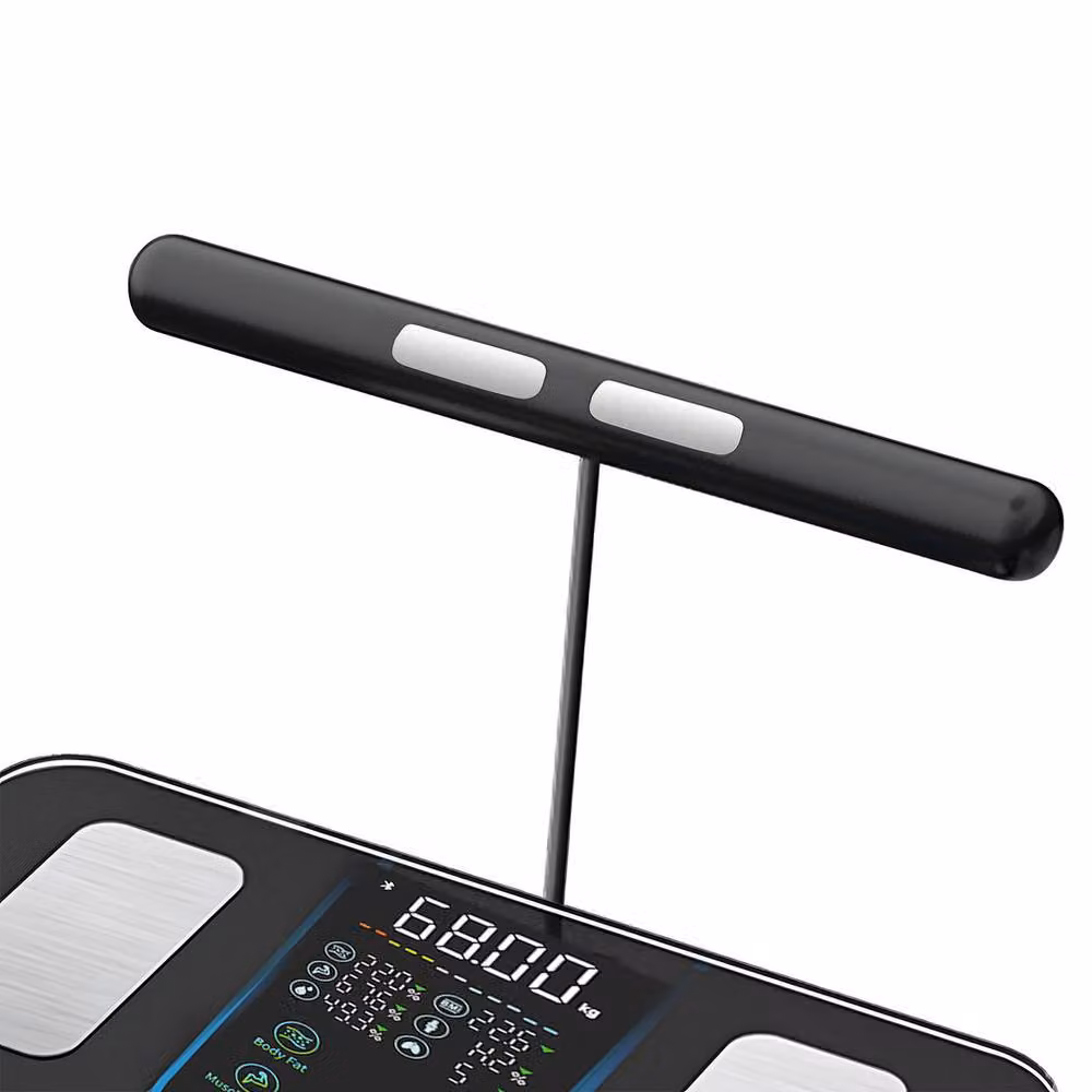 Centra Smart Digital Body Fat and BMI Bathroom Scale with Bluetooth and App Control, Black – 7