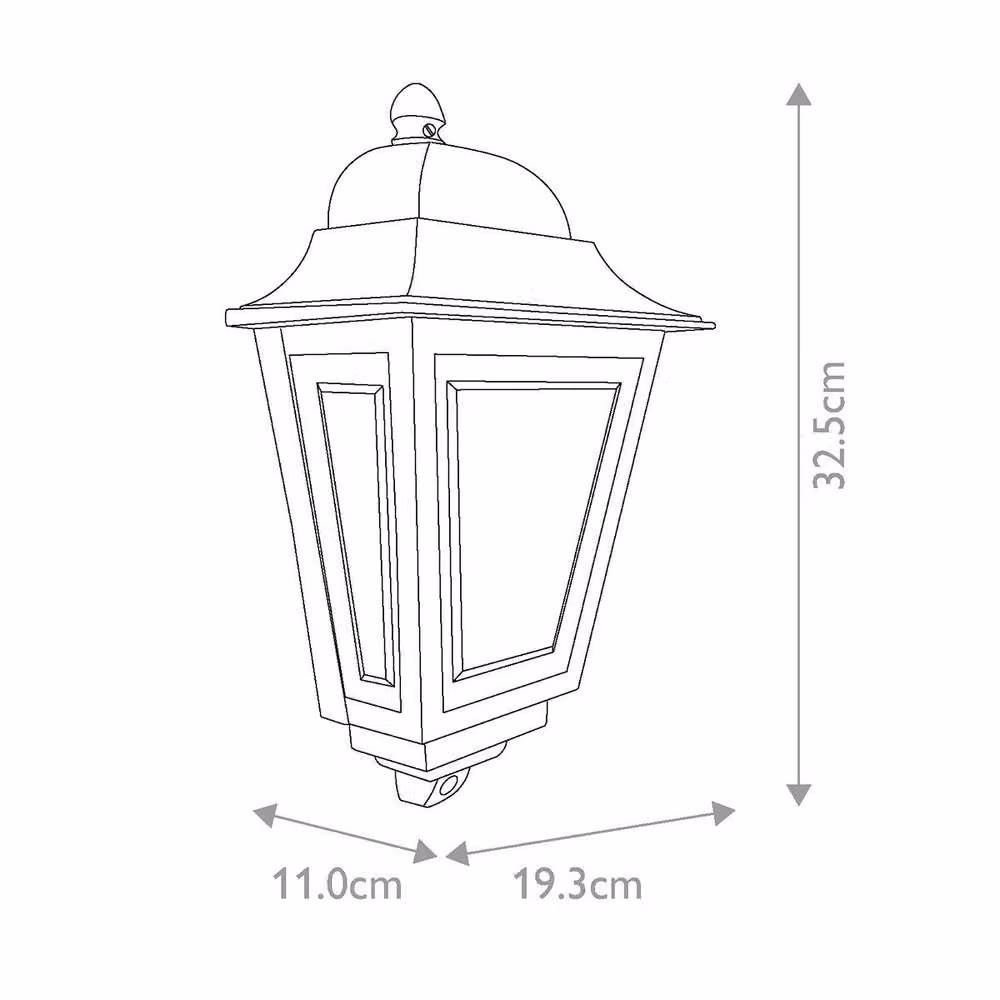 Netlighting Deco Lane Red IP44 Outdoor Wall Lantern – 2