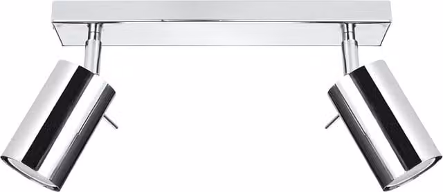 Sollux Lighting RING 2 modern adjustable ceiling lamp in chrome