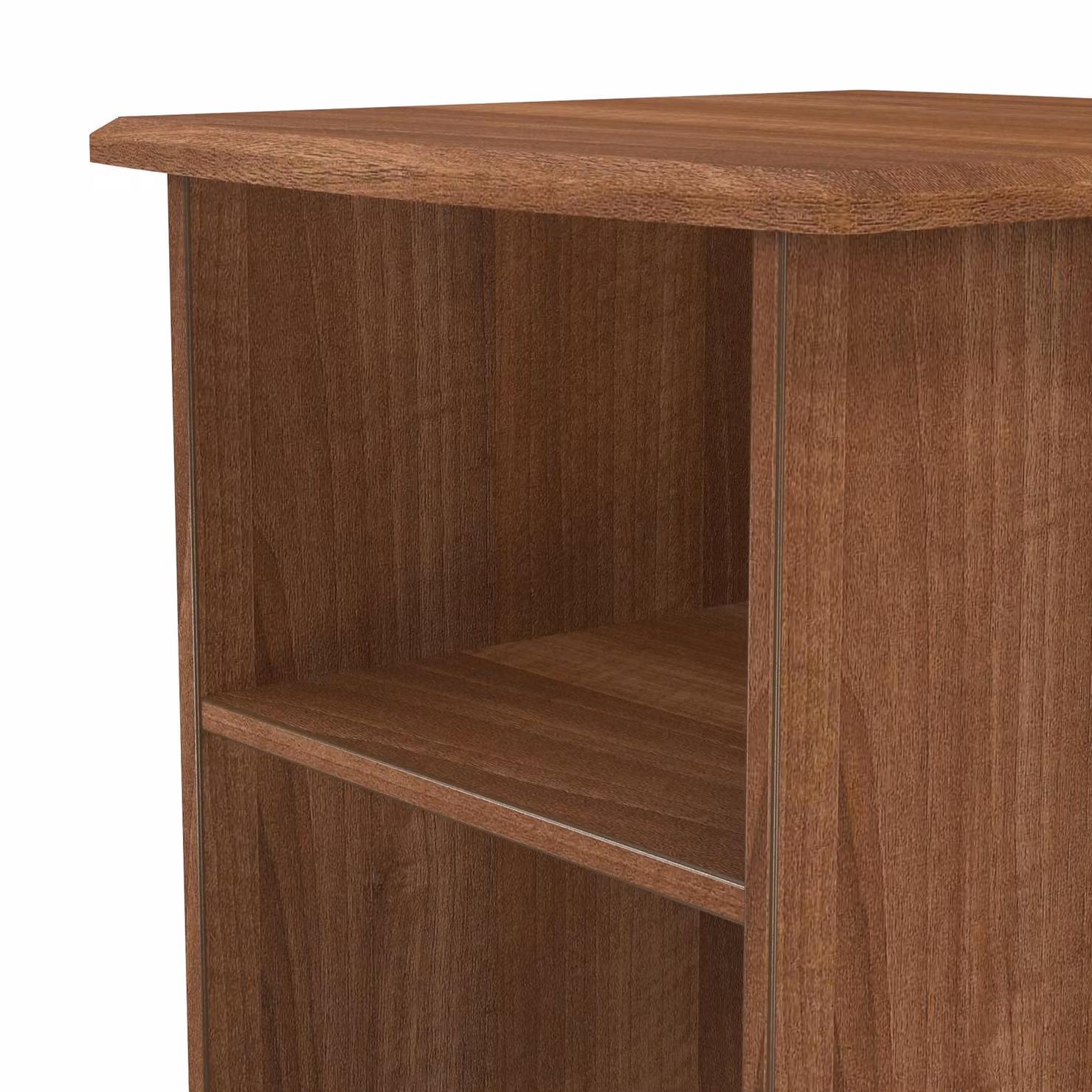 Ready Assembled 2 U Carlton Lamp Table in Walnut – 4