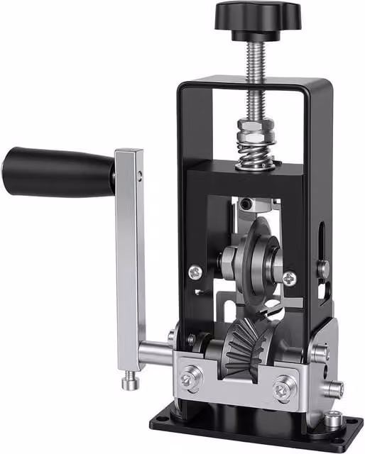 FLAVORA 2-in-1 Portable Powered Wire Stripping Machine in Black, W: 520 mm – 1
