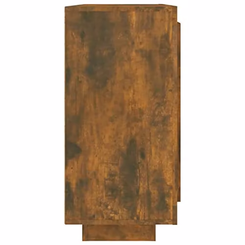 vidaXL Modern Sideboard in Brown Smoked Oak, W/D/H: 92 x 35 x 75 cm – 5