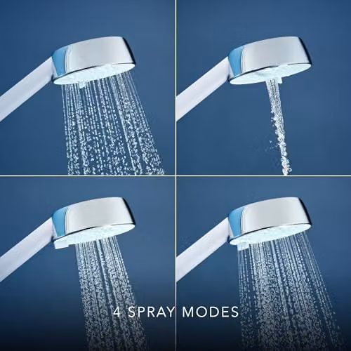 Mira Sport Single Outlet Electronic Electric Mains Shower, 9kW, White – 5