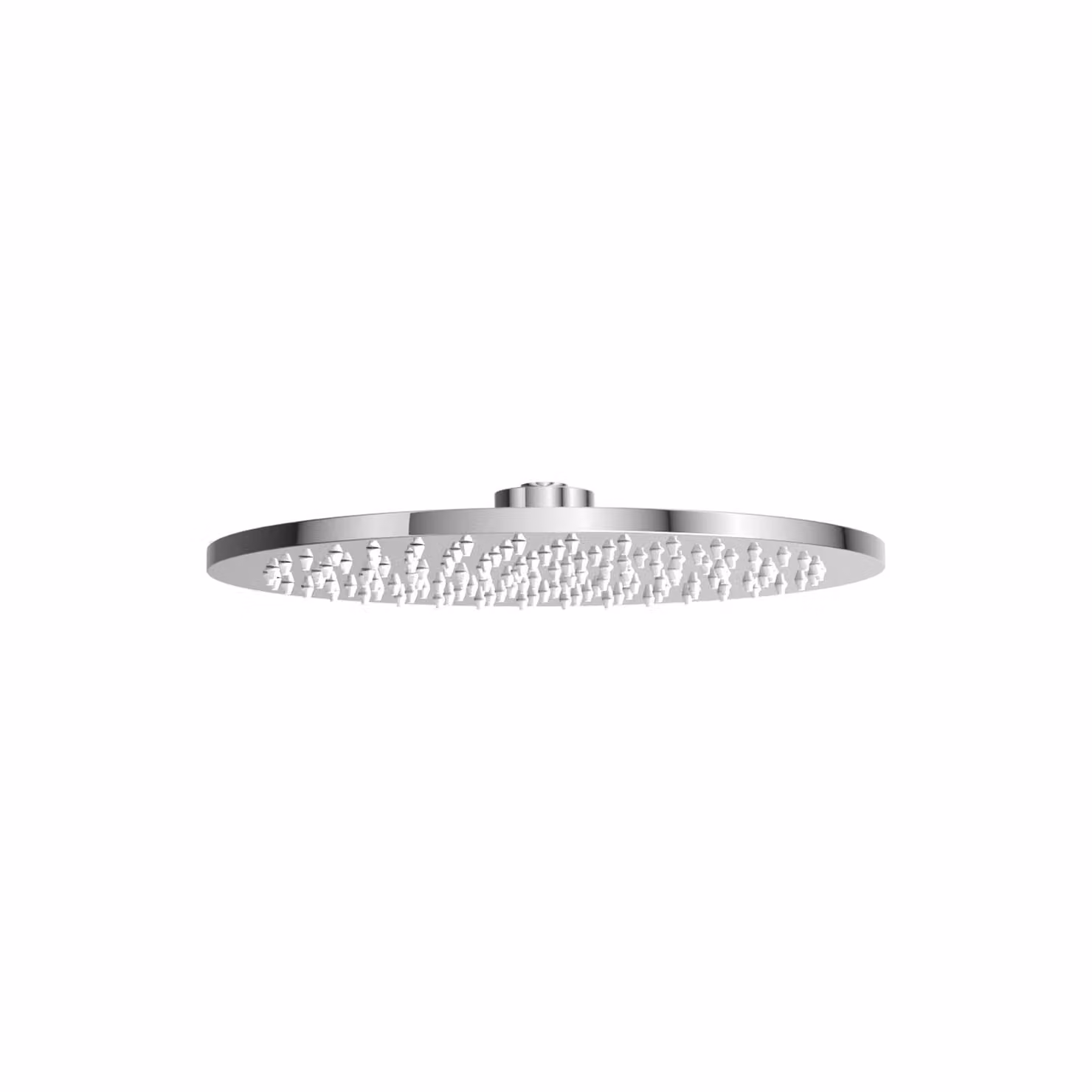 Royal Bathrooms Round Chrome Anti-Limescale ABS Steel Shower Head, Diameter: 200 mm