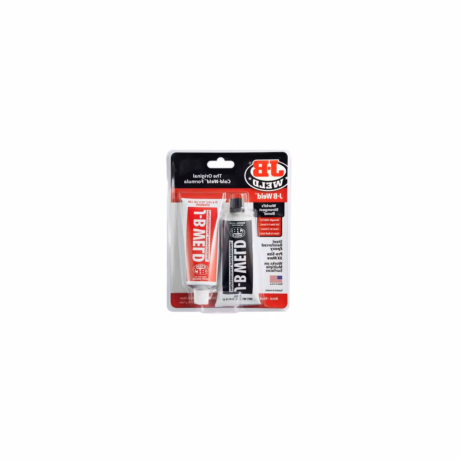 J-B Weld Original Cold-Weld Heat Resistant Epoxy, White, 2 x 148 ml – 6